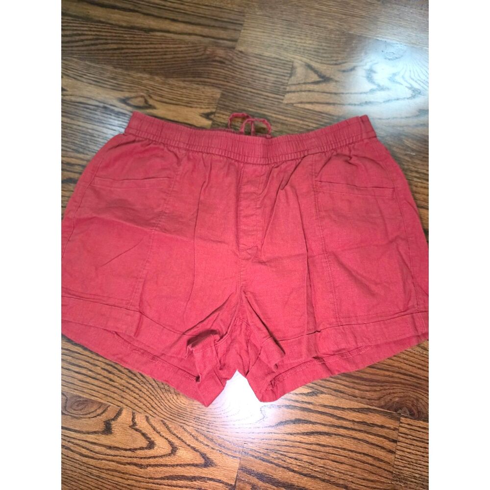 Old Navy Womens High Rise Rust Shorts Size Medium